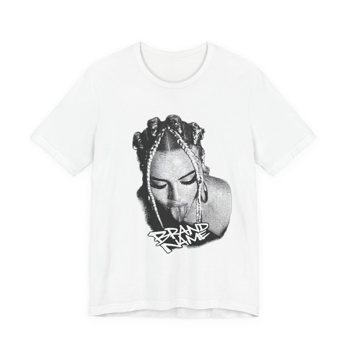 Graphic T-shirt - Vintage portrait of the mysterious girl