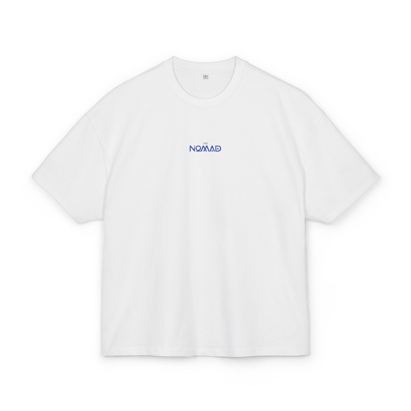 Nomad Graphic Tee — Camel Rider Arabic Script Cotton T-Shirt