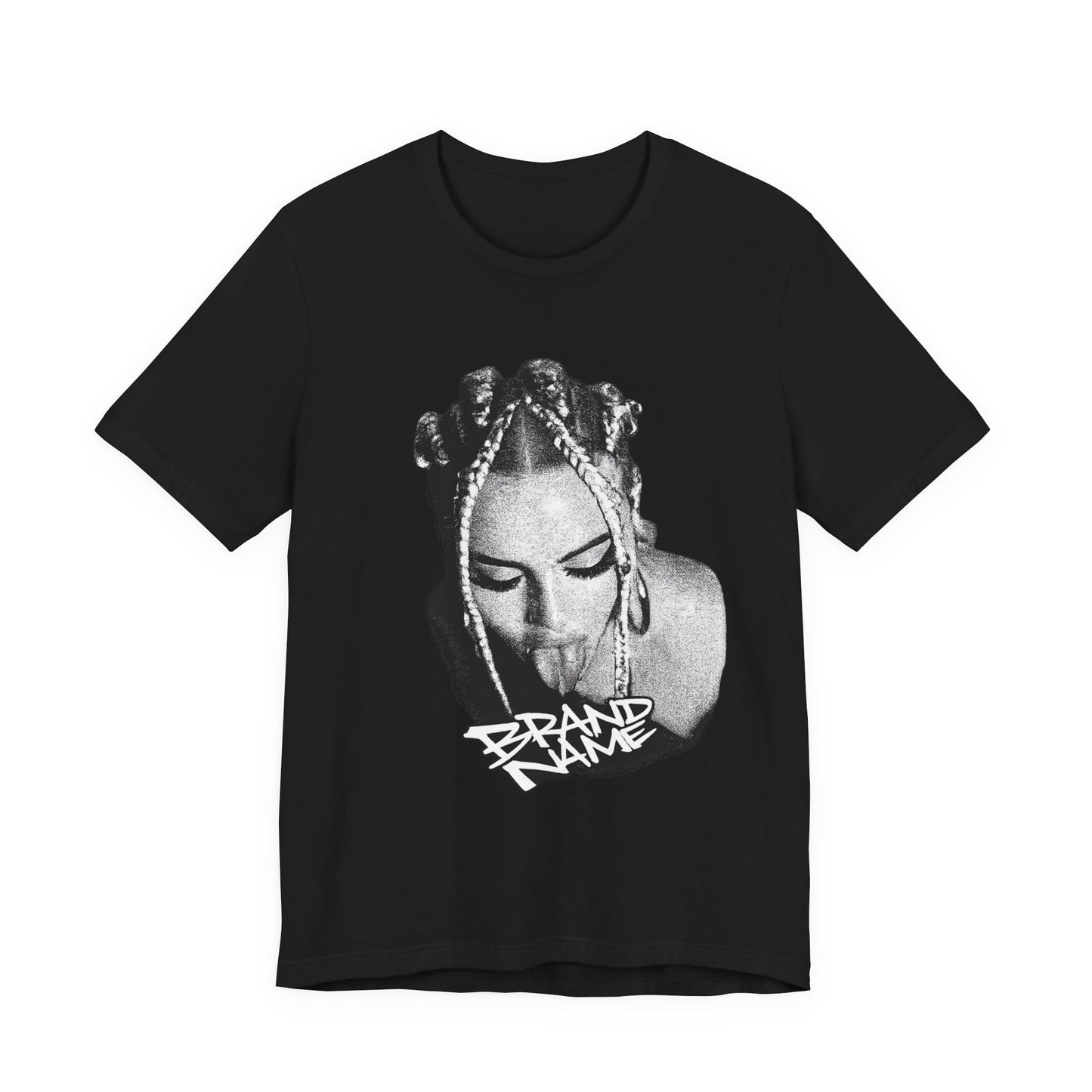 Graphic T-shirt - Vintage portrait of the mysterious girl